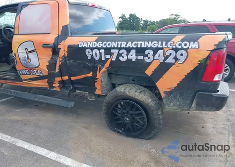 2018 Ram 2500 Tradesman 4X4 6'4 Box from USA, damaged, VIN 3C6UR5CL2JG338031